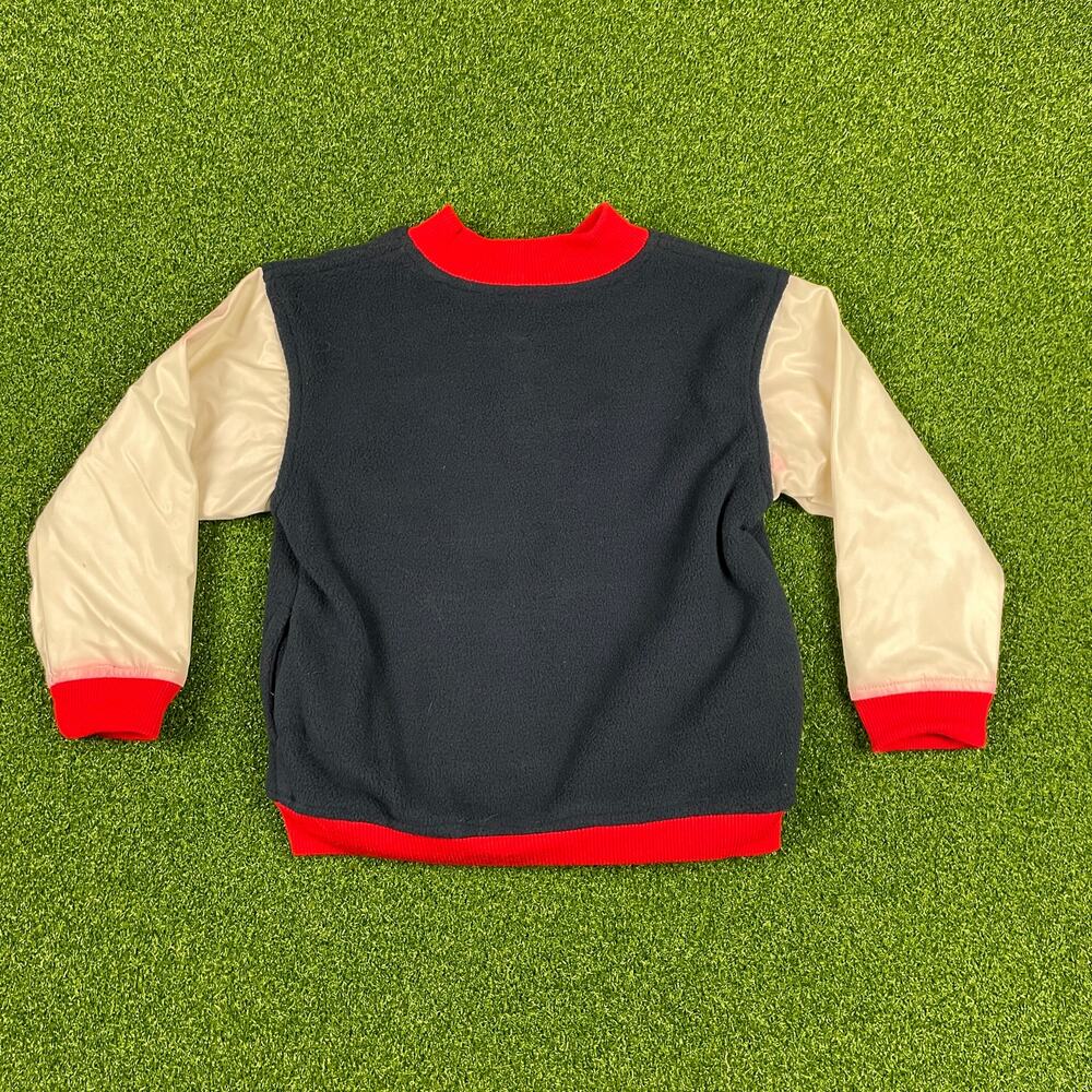 Vintage 90s Scooby Doo Soccer Mania Boys Navy Snap 2Pc Shirt & Jacket Set 4T - Picture 10 of 12